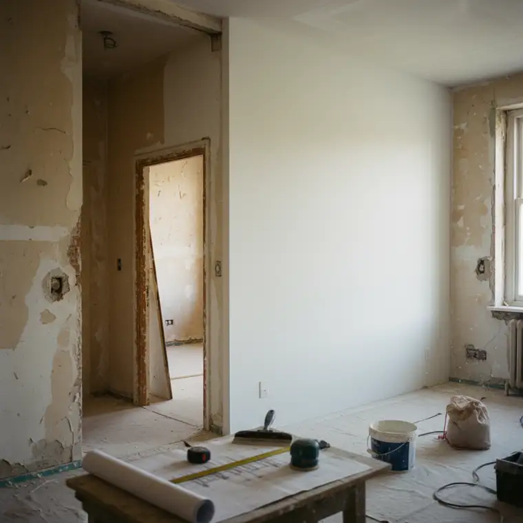 Czy wyrównanie ścian w jednym pokoju wystarczy? Analizujemy problemy remontowe