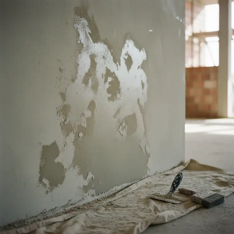 Dlaczego tynk gipsowy schnie plamami i jak temu zaradzić